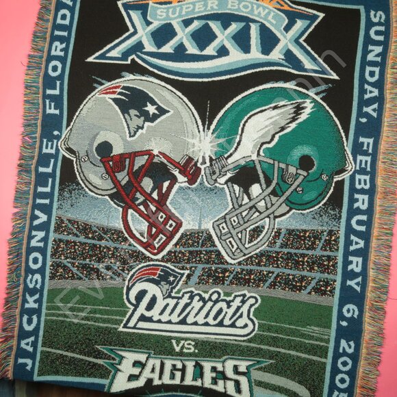 Super Bowl 39 XXXIX Patriots vs Eagles Jacksonville February 6 2005 Blan… - Picture 1 of 5